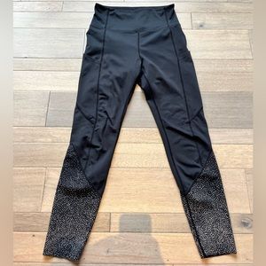 Zyia Active Light N Tight Speckled Reflective Leggings-Size 4